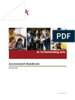 Assessment Handbook: K-12 Performing Arts