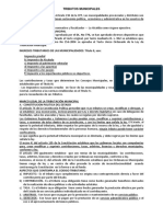 Tributos municipales: marco legal y principales impuestos