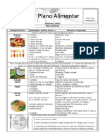 Plano Alimentar Maio