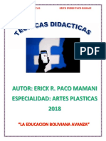 Tecnicas Didacticas Erickk PDF