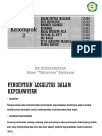 Aspek Legal Pendokumentasian Keperawatan