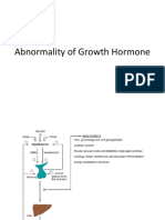 Abnormality of Growth Hormone