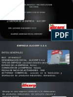 Gestion de ´´ Alicorp ´´