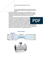 Evaluacion de Medidores de Flujo