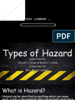 Types of Hazard