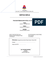 Kertas Kerja Program Pembangunan Sukan 