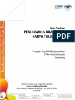 Buku Panduan KTI D III Keperawatan