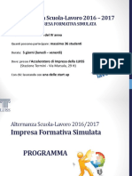 Programma IFS Luiss 2016-2017
