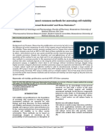 An Overview of the Most Common Methods for Assessing Cell Viability