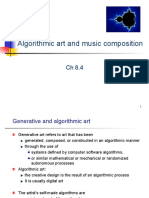 Algorithmic Art and Music Composition