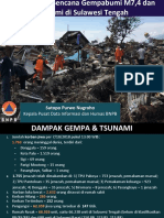 Penanganan Gempa Tsunami Sulawesi
