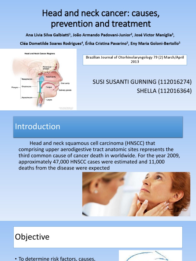 Head and Neck Cancer | Download Free PDF | Head And Neck Cancer | Therapy