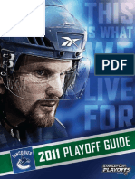 2011 Vancouver Canucks Playoff Media Guide