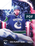 2015 Vancouver Canucks Playoff Media Guide