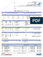 Official Game Sheet - 2014 Olympic Men's Hockey Final