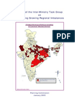 Report of The Inter-Ministry Task Group On Redressing Growing Regional Imbalances