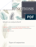 Conjunctions