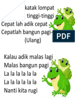 Katak Lompat Tinggi Pagi Cepat