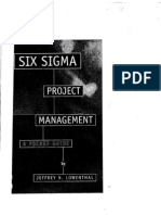 Six Sigma Project Management