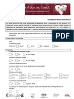 Cuestionario Salud Sexual