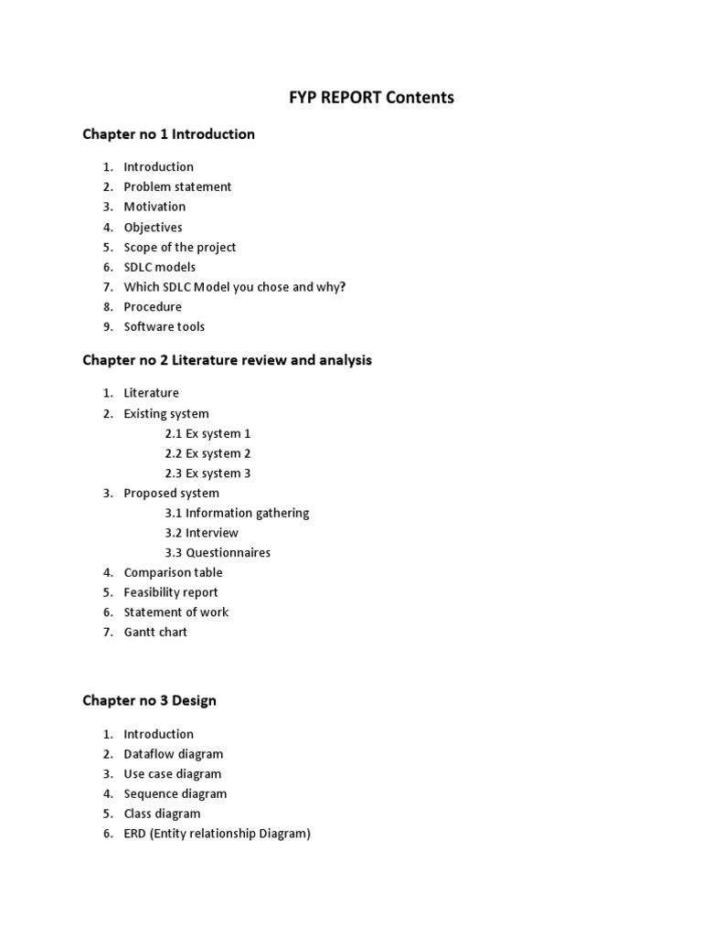 FYP Report: Project Development Guide | PDF | Computers