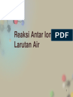 Bab 5 Reaksi Dalam Larutan PDF