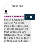 Scarborough Fair: Simon & Garfunkel
