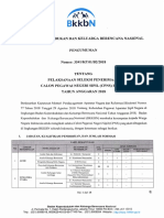 Pengumuman Penerimaan CPNS BKKBN TA 2018 PDF