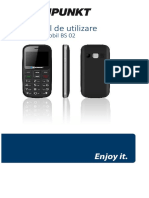 BS 02 User Manual - Romanian PDF