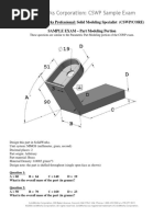 CSWA Drafting Competencies Test | PDF | Teaching Methods & Materials