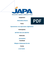 Antony de Los Santos-Operaciones Con Expresiones Algebraicas