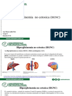 Hiperglicinemia No Cetósica