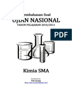 Pembahasan Soal UN Kimia SMA 2011