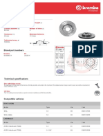 Disc Technical Data: Diameter Overall Height