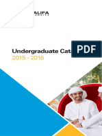 Undergraduate Catalog 2015