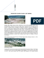 Disaster Flood Flash Hit Papua