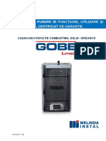 Carte Tehnica Cazane GOBE L-MAX