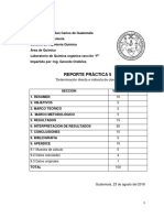 Determinación Directa e Indirecta de Cloruros