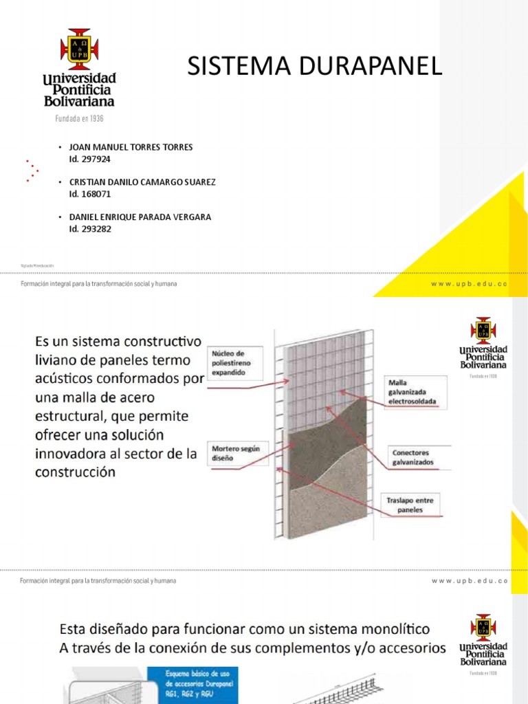 Ventajas del Sistema Durapanel en Construcción | PDF | Hormigón ...