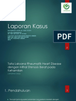 Lapsus Tata Laksana Rheumatik Heart Disease Dengan Mitral Stenosis Berat Pada Kehamilan