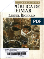 RICHARD, Lionel - A República de Weimar - Cap I - PDF