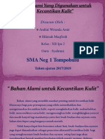 Powerpoint Manfaat Buah-Buahan Dan Sayuran