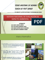 Sistema Nacional de Evaluación de Impacto Ambiental - Seia