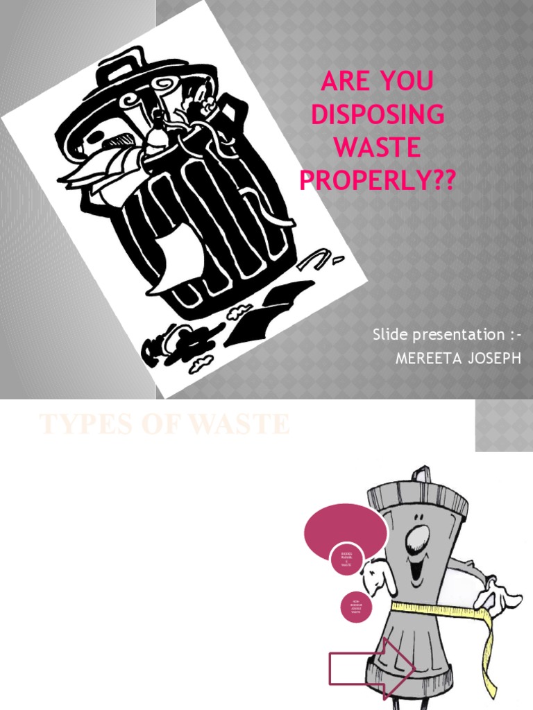 Proper Waste Disposal Guide | PDF