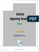 Electrical Engineering Knowledge Class 2 Insulated and Earthed Distribution Systems