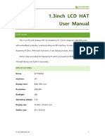 1.3inch LCD HAT User Manual