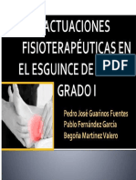 Actualizaciones Fisioterapeuticas en El Esguince Del Tobillo Grado 1