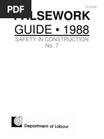 Falsework Collapse Prevention Guidelines | PDF | Technology & Engineering