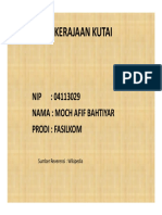 Nilai Pancasila Di Kerjaan Kutai Pada Masa Raja Mulawarman PDF