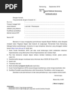 Solicitation letter